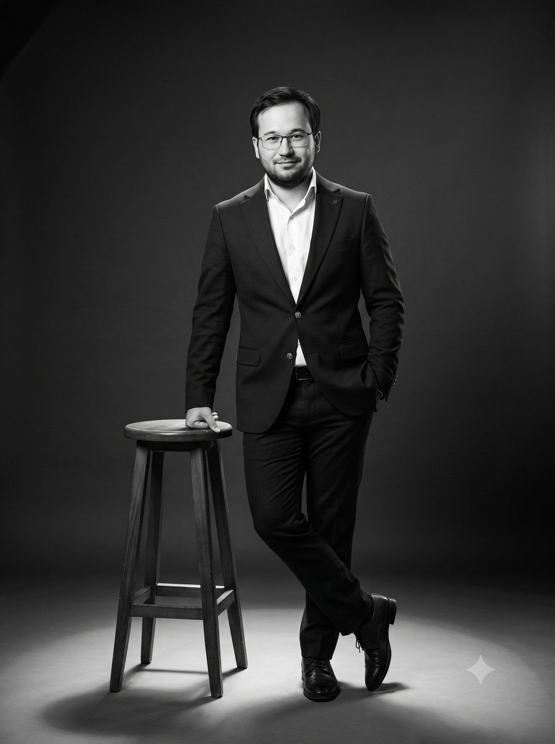 Op. Dr. Salih Süer — stüdyo portresi